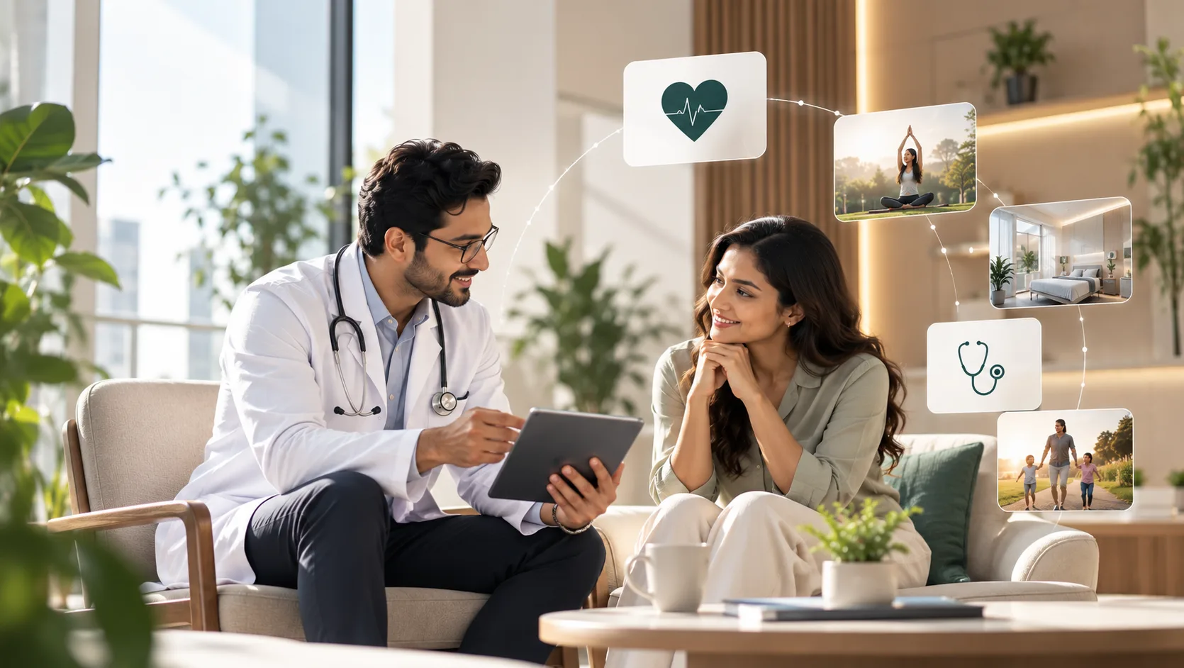 Medical consultation and healthcare coverage