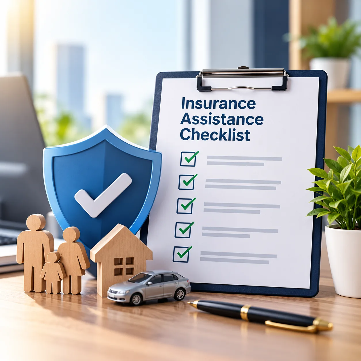 Reviewing insurance verification documents and application records