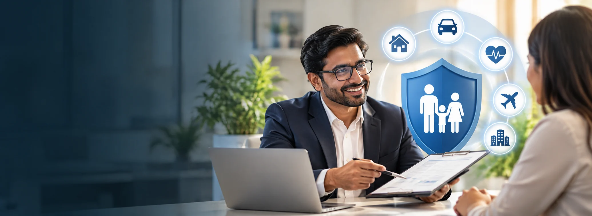 Advisor consultation with a customer